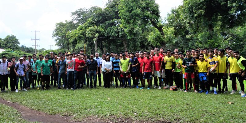 INAUGURACIÓN DEL TORNEO INTERNO DE FUTBOL PERIODO AGOSTO-DICIEMBRE 2019