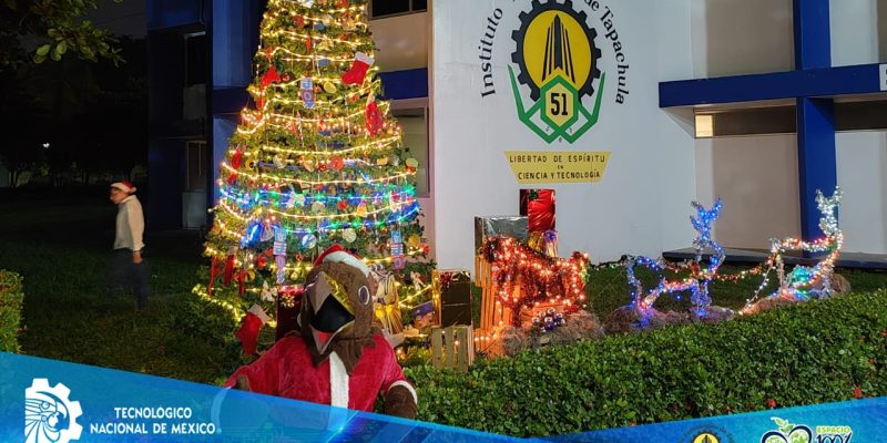 PRE-POSADA Y ENCENDIDA DE ÁRBOL DE NAVIDAD EN EL #TecNM #ITTapachula