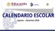 calendario escolar
